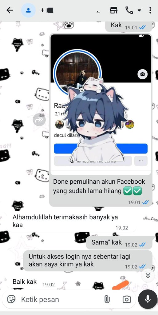 weavrying's tweet image. JASA pemulihan Akun &amp;amp; HAPUS AKUN 
Lacak lokasi, Hack 📲

FUL TESTIMONI ✅

~ Akun lupa password/ke hack 
~ Jasa sadap wa 
~ Jasa suspend / unsuspend akun 
~ Jasa hack &amp;amp; Pemulihan aku  

Tiktok, Gmail, Instagram, Twitter, Facebook,Telegram DLL 

Cek WhatsApp di Bio ☎️