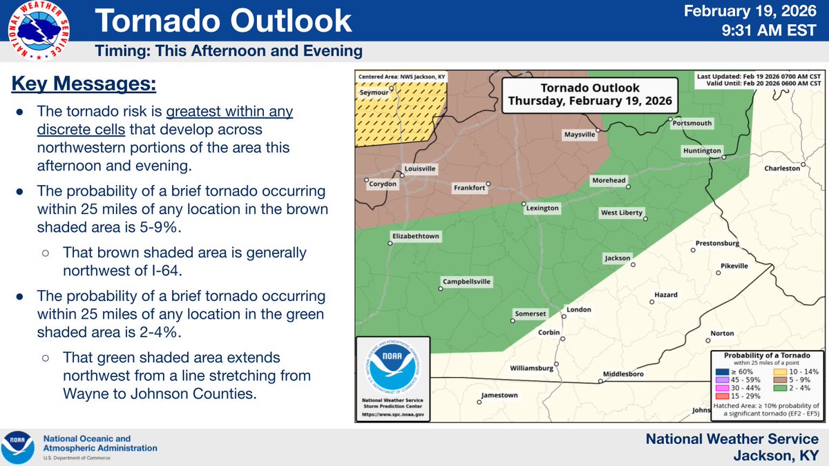 NWS Jackson KY tweet media