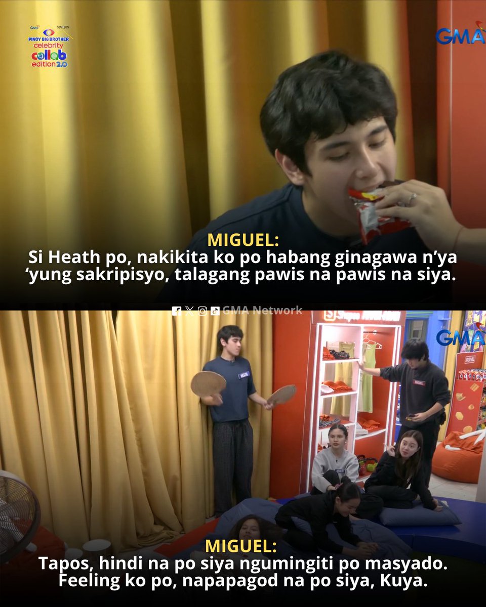 Eto na po ba 'yung "To be loved is to be known"? 😅

Watch #GMAPBBCollab on weeknights at 9:40 PM, Saturdays at 6:15 PM, and Sundays at 10:05 PM on GMA Network. 

For PBB All-Access Livestream, visit: GMANetwork.com/PBBLivestream

#PBBCollab20WorthThePaypay