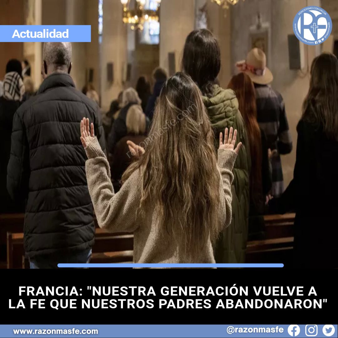 📰Francia experimenta un inesperado resurgimiento de la fe católica entre jóvenes, con récord de bautismos adultos y asistencia al miércoles de Ceniza, impulsado por influenciadores religiosos en redes sociales.
➕ info: razonmasfe.com/francia-nuestr…