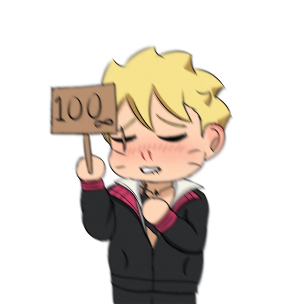 Boruto's honest reaction if he saw Sarada: