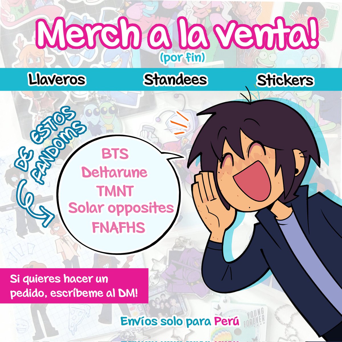 meruroo_'s tweet image. Subo el hilo por acá por si a alguno le interesa 🕊 #merch