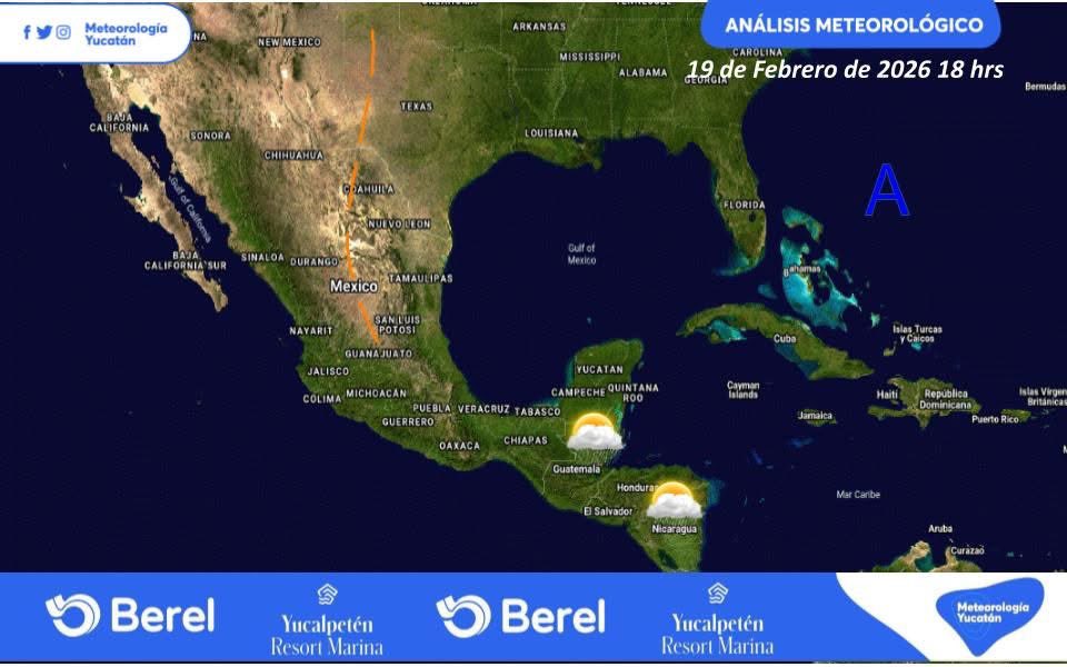 Jueves de calor de cerca de 40 °C y "Surada" en la Península

La Península de Yucatán se encuentra bajo los efectos de un evento de "surada", lo que significa que tendremos vientos juguetones y un termómetro que no piensa darnos tregua este jueves.