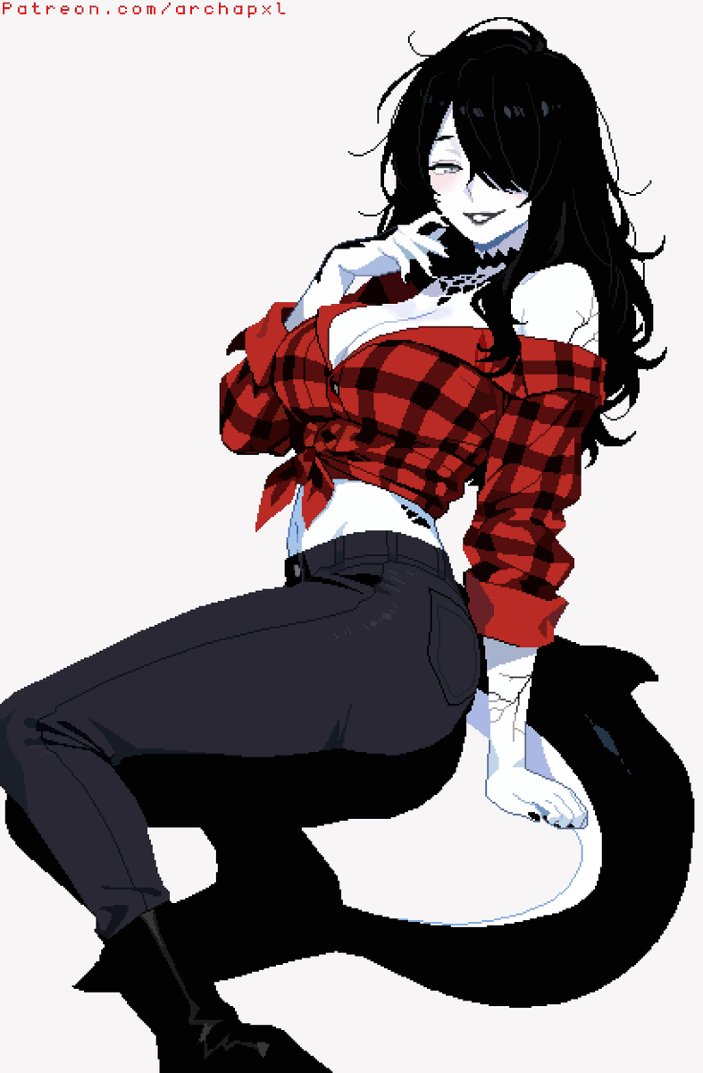 Thana, the Death Witch in a Flannel