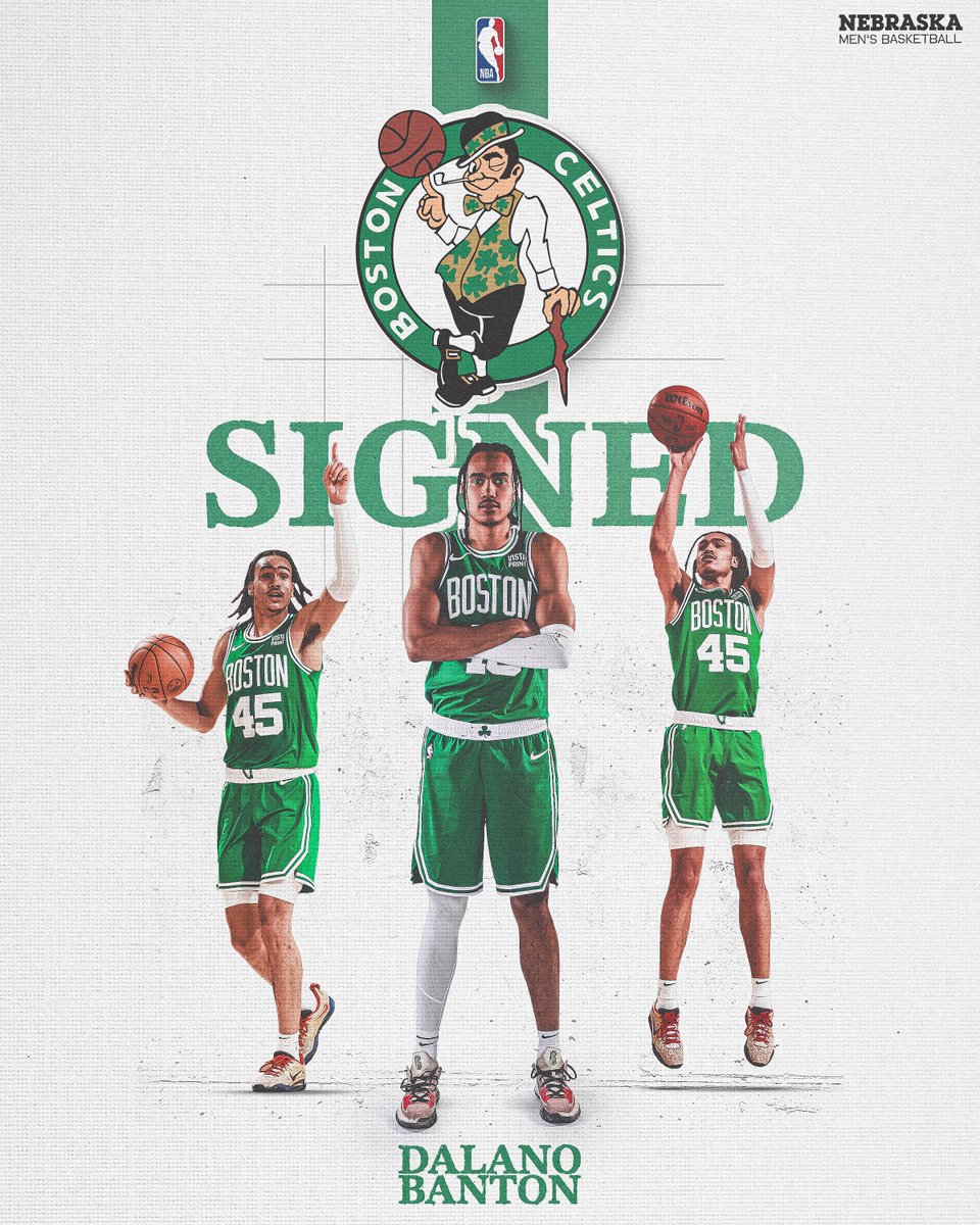 Back to Boston. ✊

<a href="/DALANOBANTON/">Dubber Don</a> has signed a 10-day contract with the <a href="/celtics/">Boston Celtics</a>