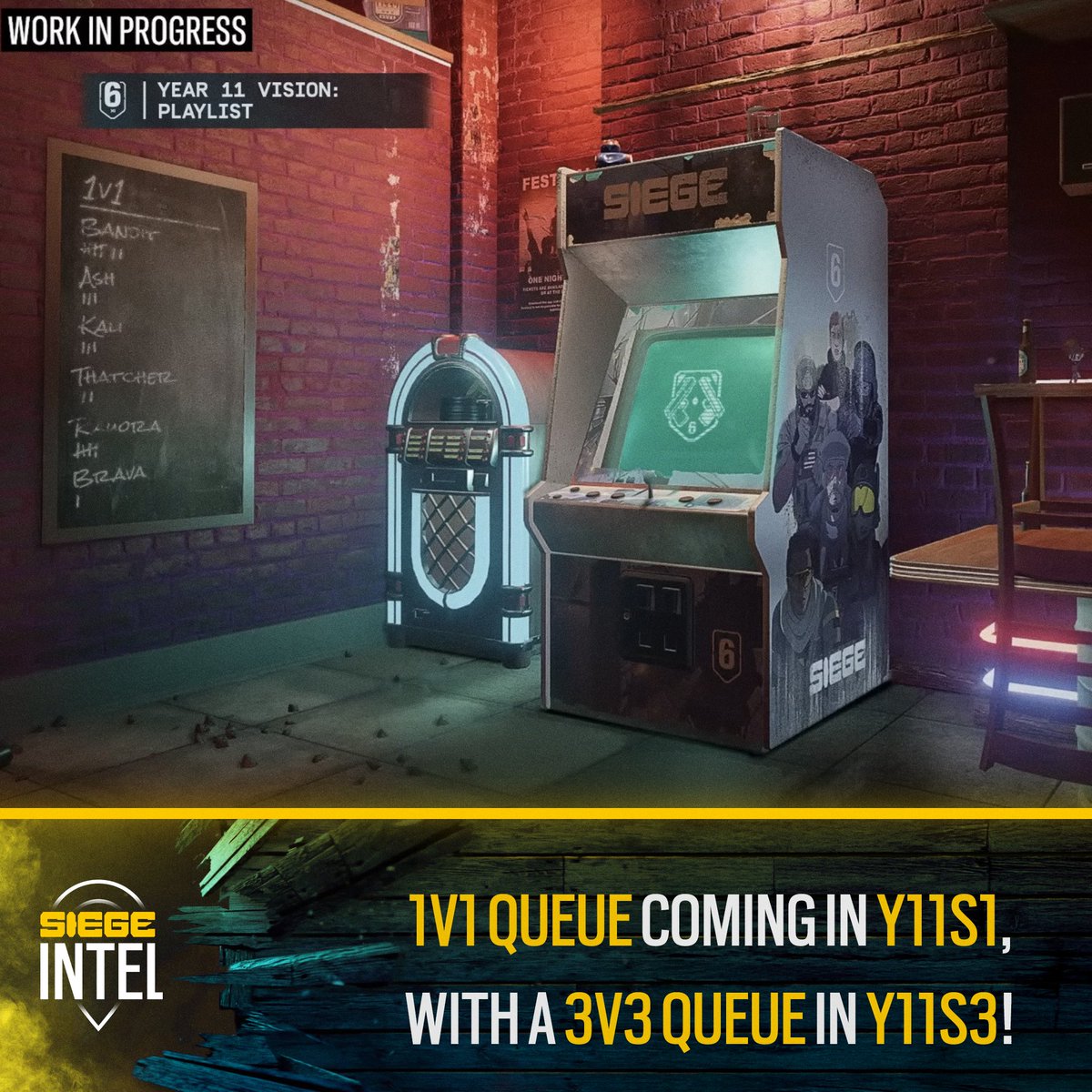 Rainbow Six Siege Intel tweet media