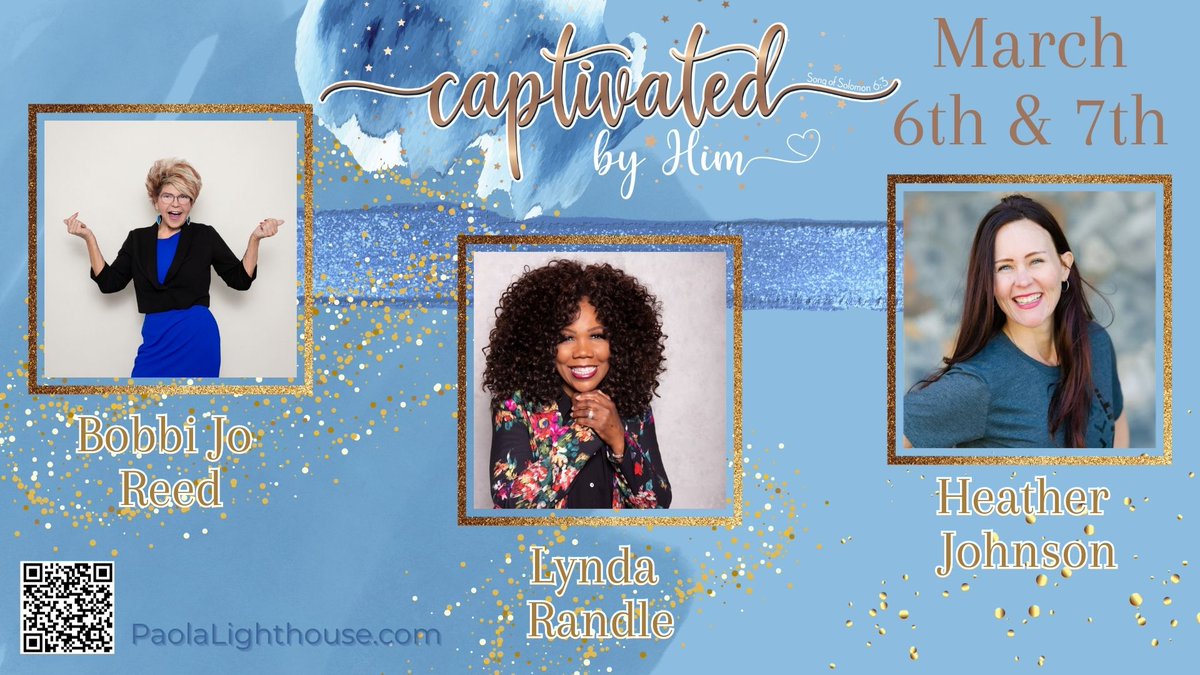 Paolalighthouse's tweet photo. With grateful hearts, we welcome these extraordinary women of faith to Revive Women’s Ministry’s 5th Annual Conference — Captivated by Him.

Register Today!  Bring a friend!

https://t.co/4NatTFcozk https://t.co/SeTZP3IJnc