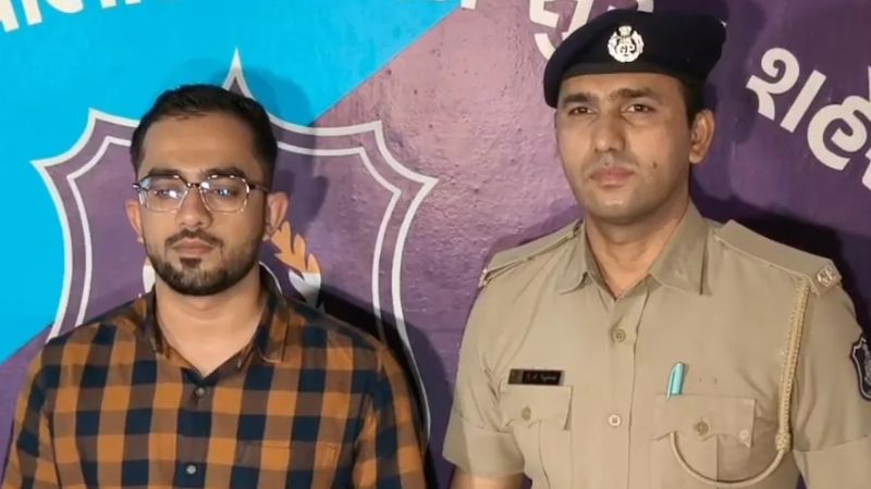 एजाज सलीम ने NRI हिंदू महिला का कराया धर्मांतरण

₹1.10 करोड़ की नगदी-फ्लैट-ज्वैलरी भी हड़पी

ऑनलाइन निकाह के बाद करने लगा प्रताड़ित, गुजरात पुलिस ने किया गिरफ्तार

hindi.opindia.com/news-updates/g…
