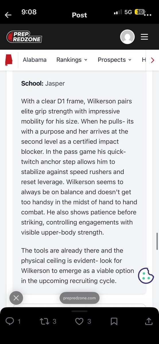 Donovan Wilkerson tweet media