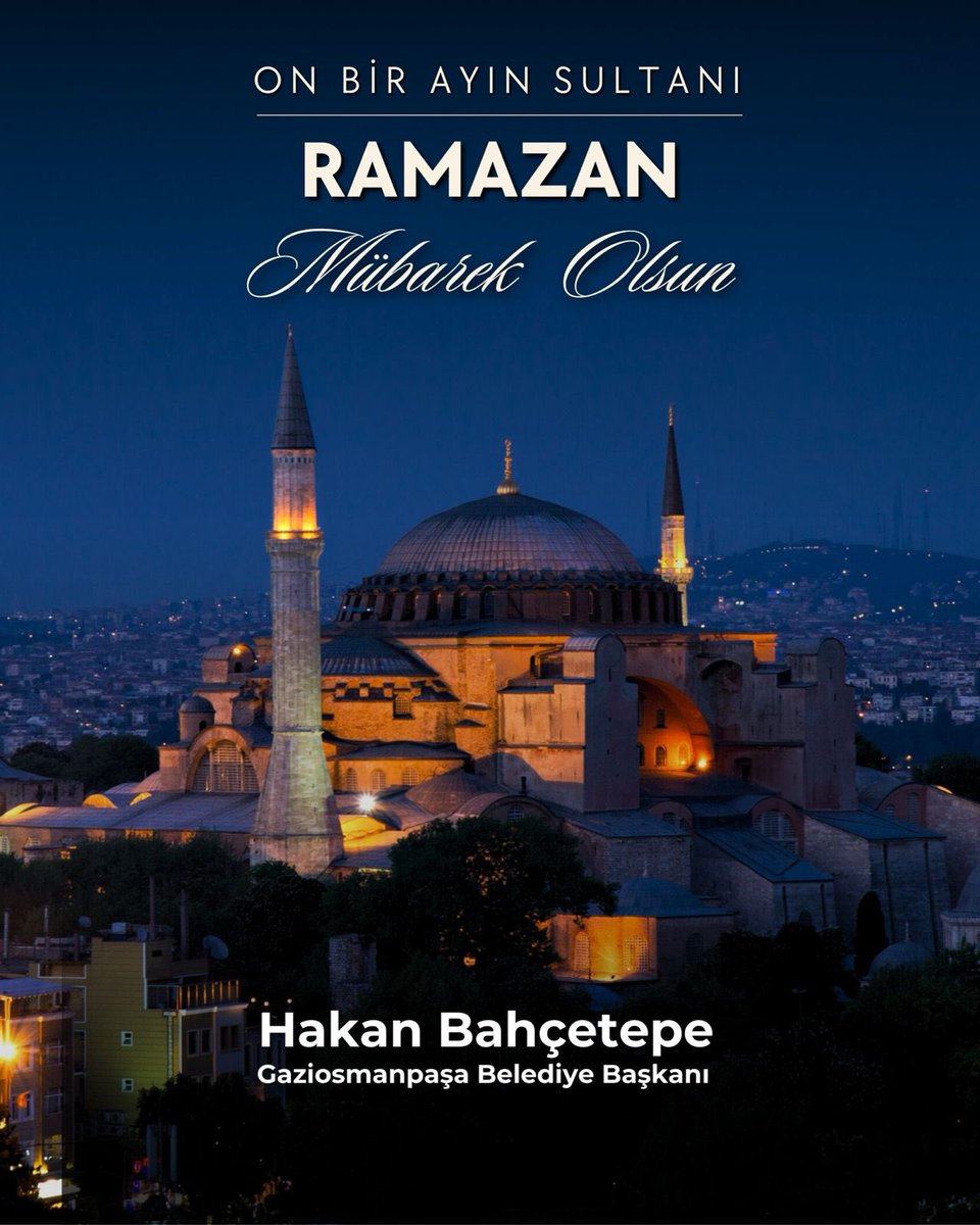 Mübarek Ramazan ayının; sofralarımıza bereket, gönüllerimize ferahlık, ülkemize birlik ve dayanışma getirmesini diliyorum.

Tuttuğunuz oruçların, ettiğiniz duaların kabul olmasını temenni ediyor, tüm komşularımın Ramazan ayını gönülden kutluyorum.