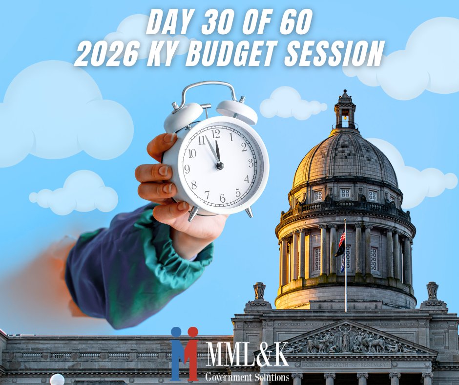 We've reached the halfway point of the 2026 KY Budget Session! 30 down &amp; 30 more to go! 667 House Bills and 203 Senate Bills have been introduced as of this morning &amp; still plenty of time before the March 2nd &amp; 4th deadlines for new bills. Let's go! #KYGA26
