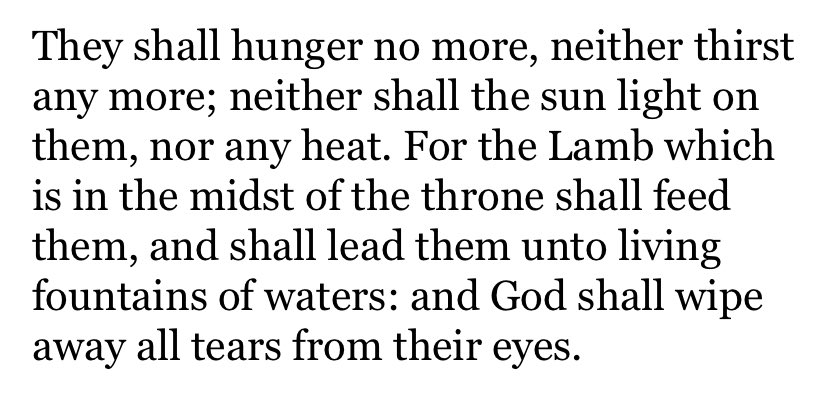 Revelation 7:16-17