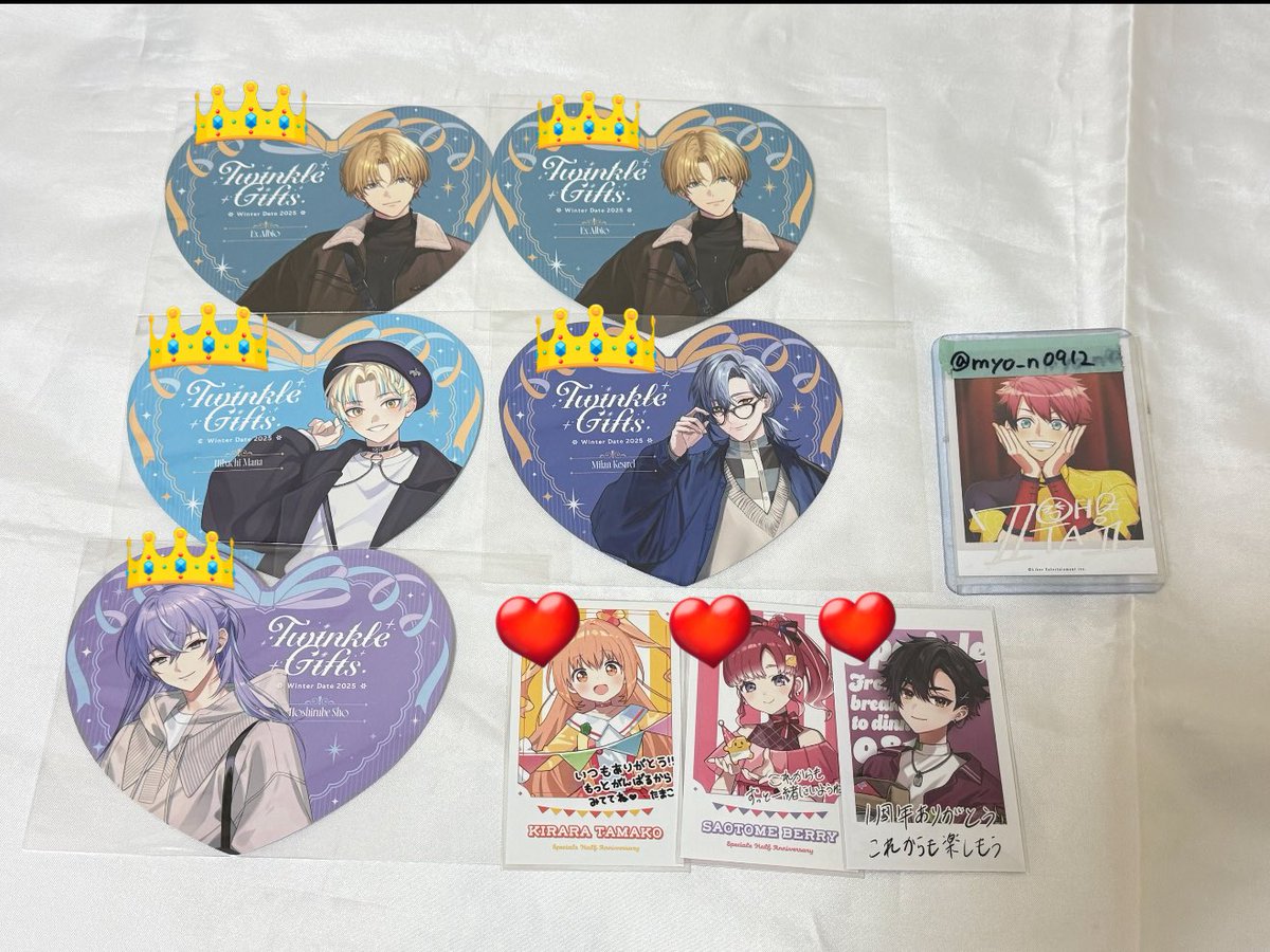 にじさんじ 缶バッジ チェキ風カード ポストカード コースター 交換》にじさんじ チェキ ボイス ビジュアル カード ポストカード