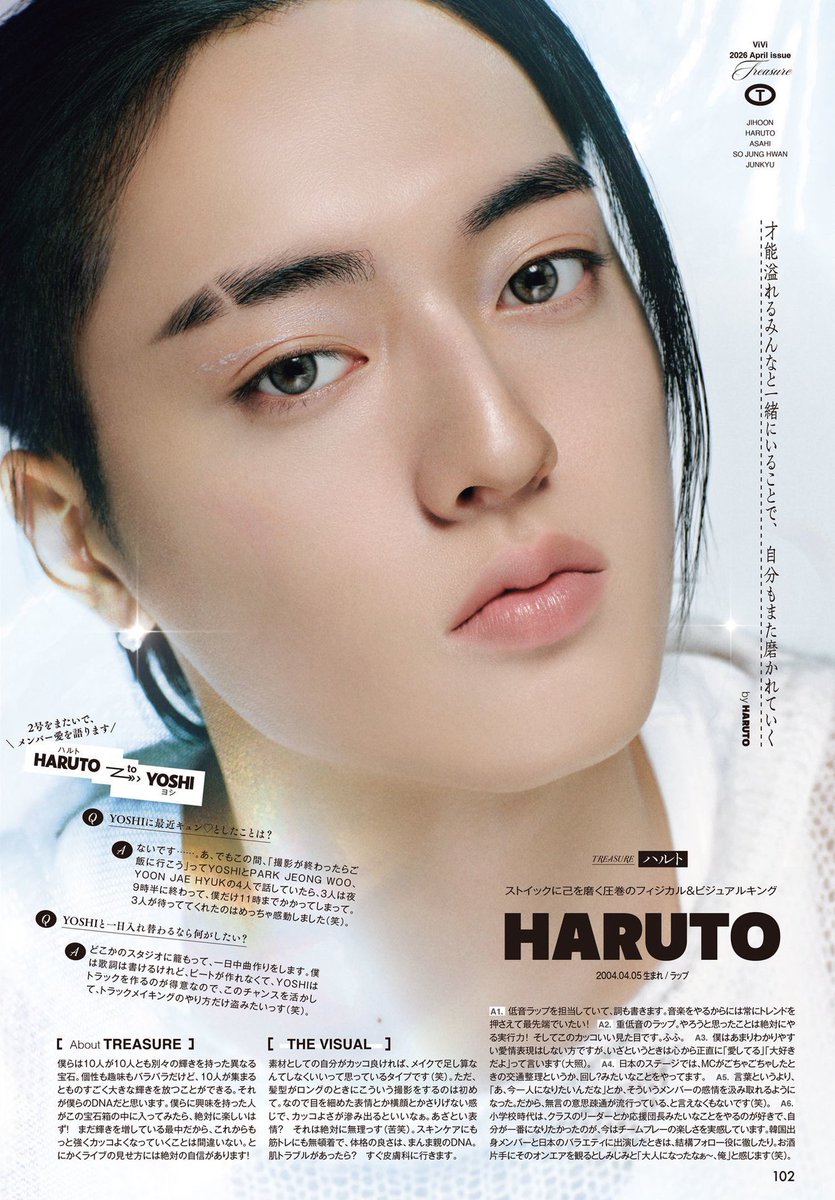 VIVI magazine #하루토