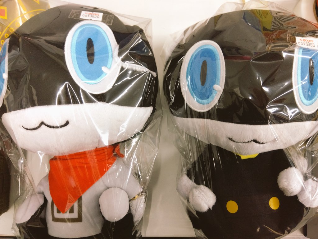 入荷情報】 ペルソナ5 モルガナ ぬいぐるみ 入荷しました✨ どちらも