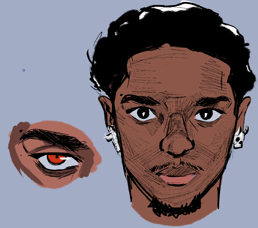 After avoiding myself for years...

#selfportrait #digitalartwork