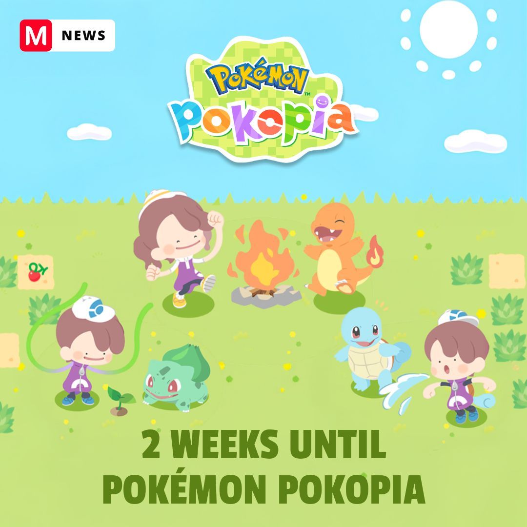 ⏳ 2 weeks to go.
Pokémon Pokopia is almost here 👀🔥
Are you ready? 

#PokemonPokopia #Pokemon30