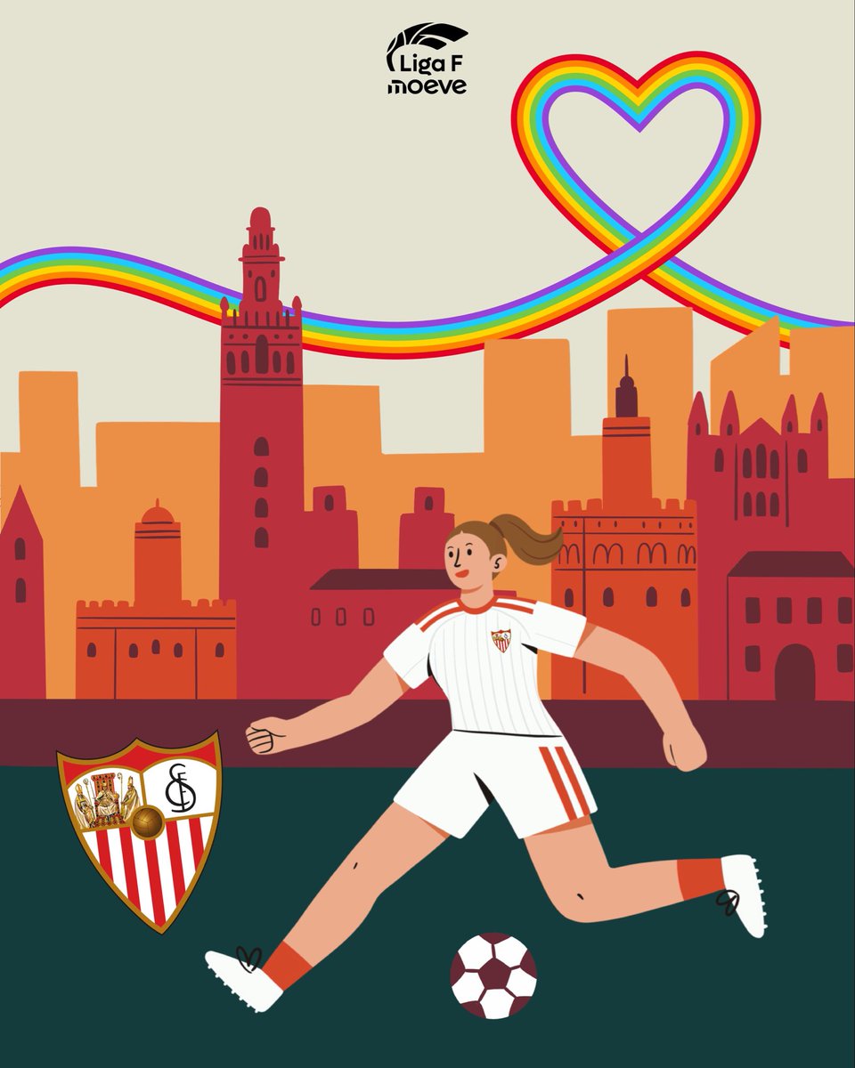 El Sevilla FC y su #AmorPorLosColores. En el Día Internacional contra la LGTBIfobia ¡Únete! 

#SevillaFCFem #WeareSevilla #LigaFMoeve