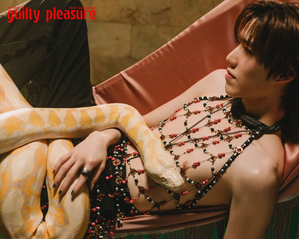 [⚠️Trigger Warning: Snake]
Wrapped around your mind before you even notice. 🐍❤️‍🔥

✦ PP KRIT feat. GALCHANIE - guilty pleasure
Official MV &amp; Streaming Platforms
: youtu.be/CdH_0cgsZwQ
: ppkrit.lnk.to/guiltypleasure

#guiltypleasure #guiltypleasure_MV
#PPKritEntertainment
#PPKritt