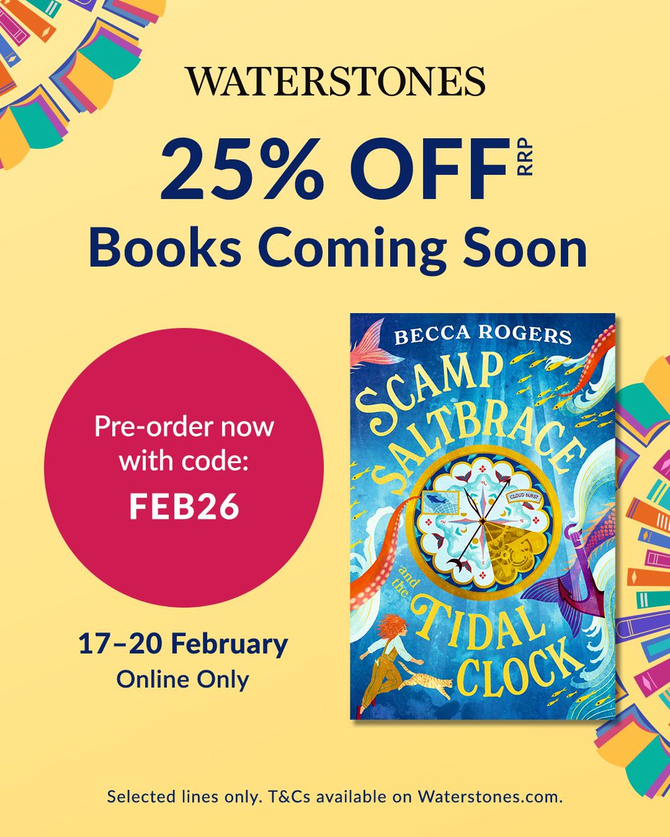 _ZephyrBooks's tweet photo. Don't miss @Waterstones 25% off offer on pre-orders for these Zephyr titles! Keep your eye out for the Zephyr YA titles on offer too!

Enter FEB26 at checkout. Offer ends 23.59 Friday 20th! https://t.co/cTxOkzsccr