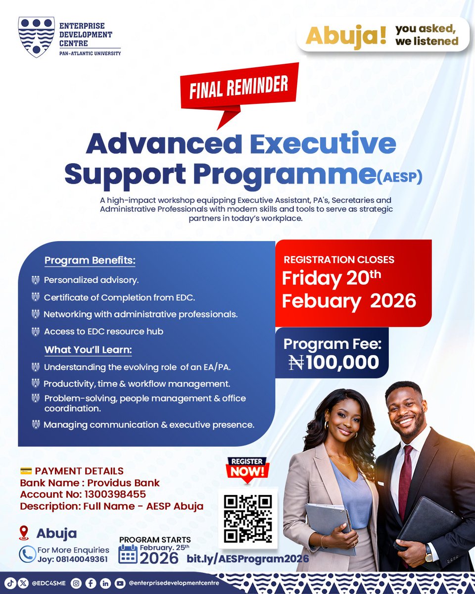 Enterprise Development Centre tweet media