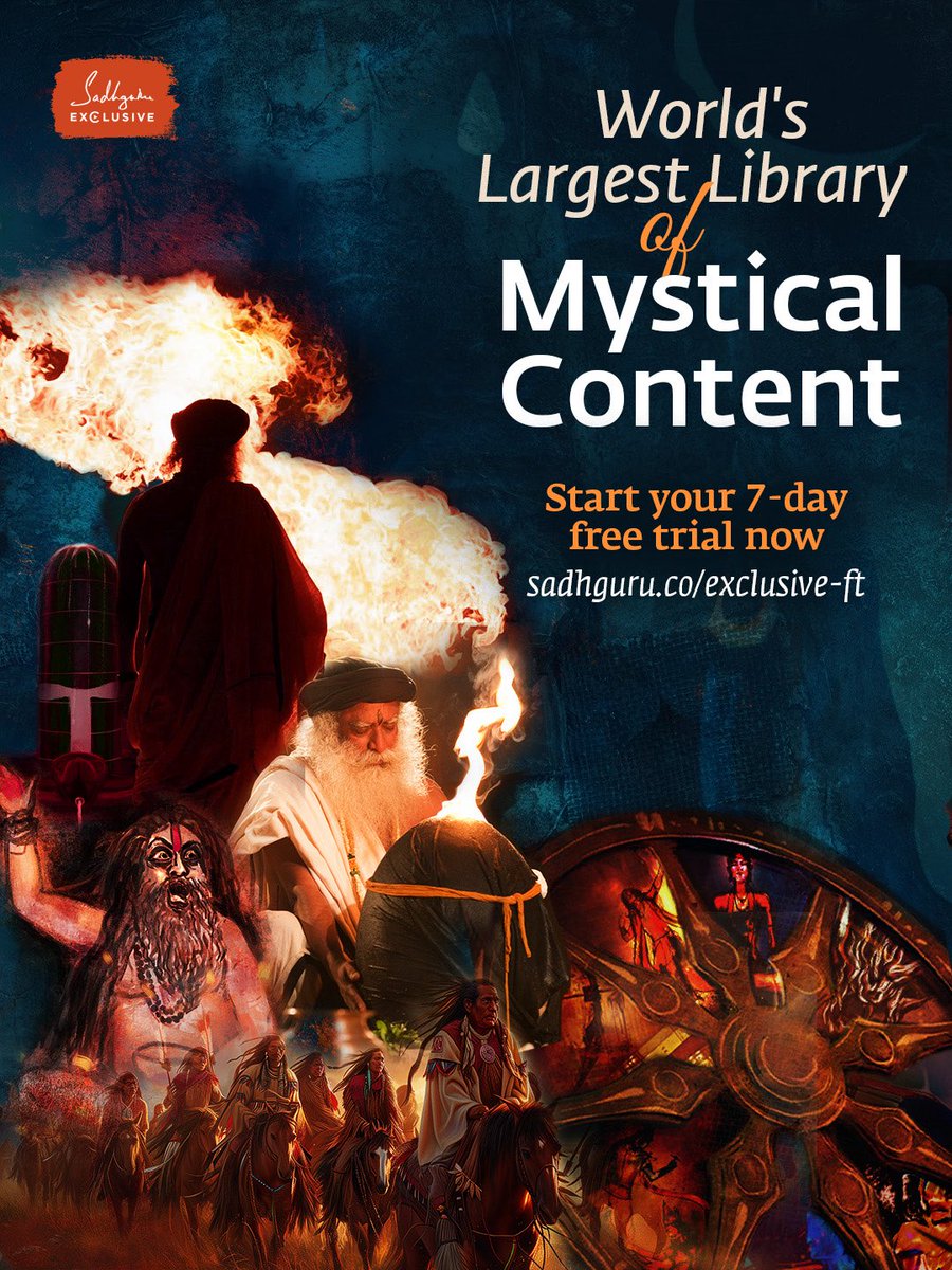 Isha Foundation tweet media