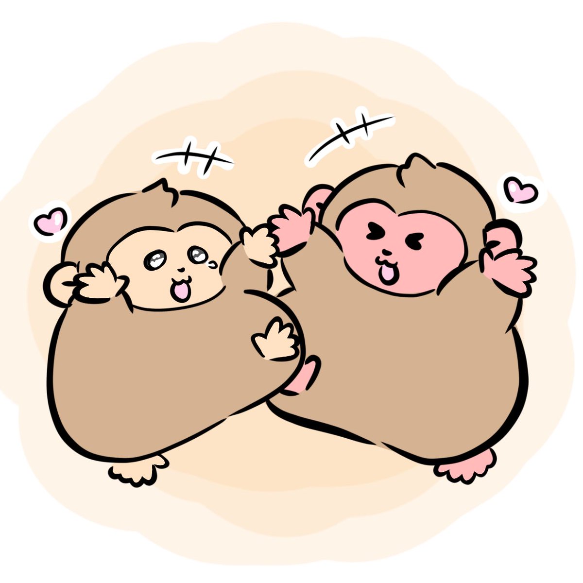 #がんばれパンチ💖🐒