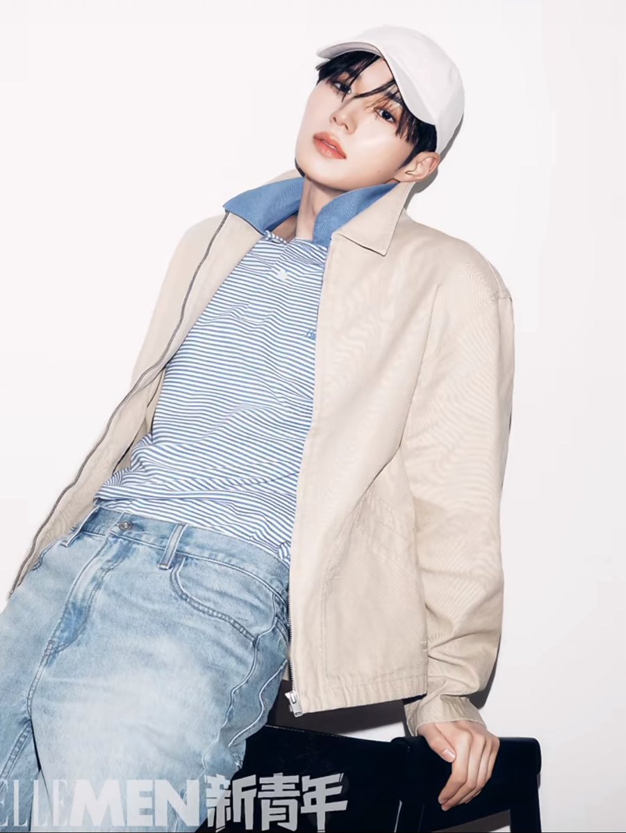 ELLEMEN x JW ANDERSON x  ALPHA DRIVE ONE
#kimjunseo_style

brand: uniqlo x jw anderson collection 

product name - product id - price
uv protection cap 484168 #30 ¥129
dry pique striped polo 485566 #66 ¥149
zip-up blouson 484249 #32 ¥299
straight jeans 487742 #63 ¥249

cr