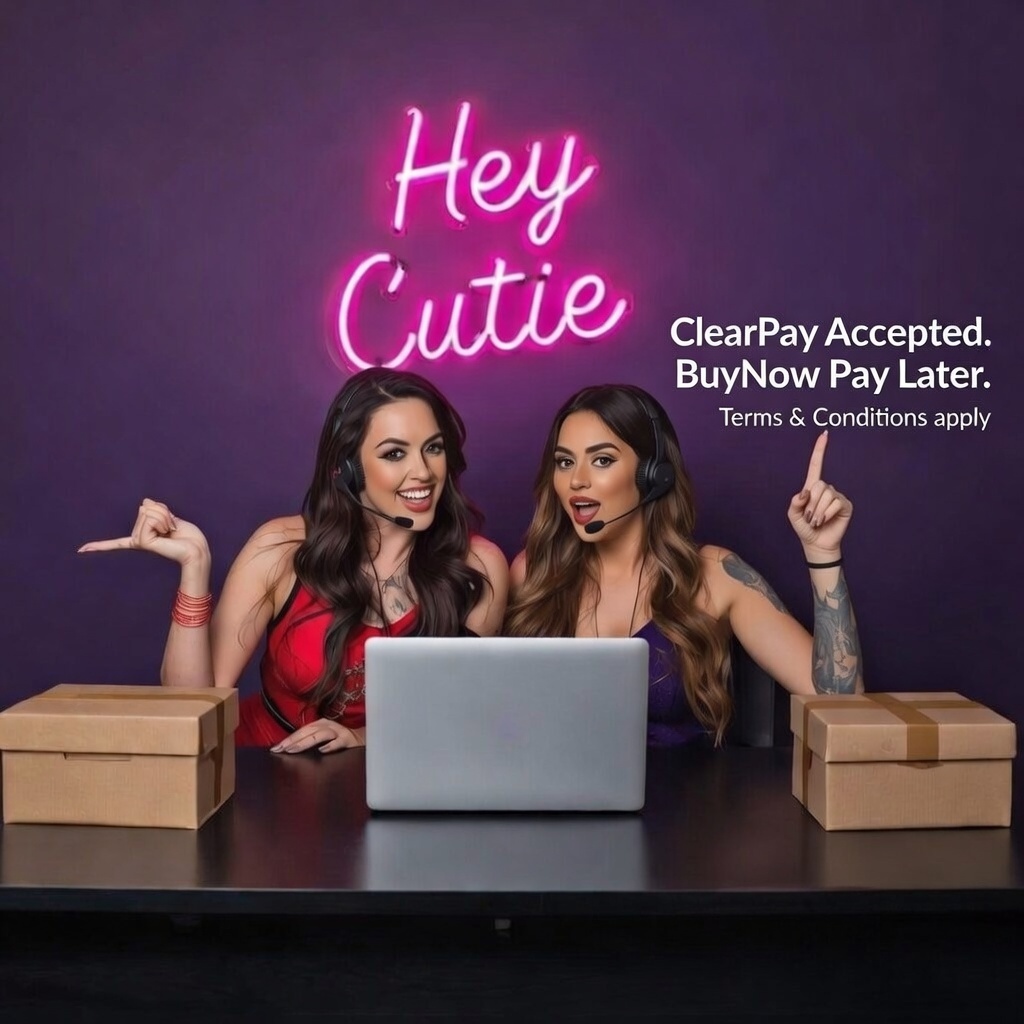 We’ve partnered with Clearpay! Next time you shop with us, HeyCutie, just choose Clearpay when you checkout so you can pay it in 4     interest-free instalments. Clearpay is unregulated credit. Use responsibly. T&amp;Cs apply.   #Clearpayit #Bnpl #heyCutieUK #Store