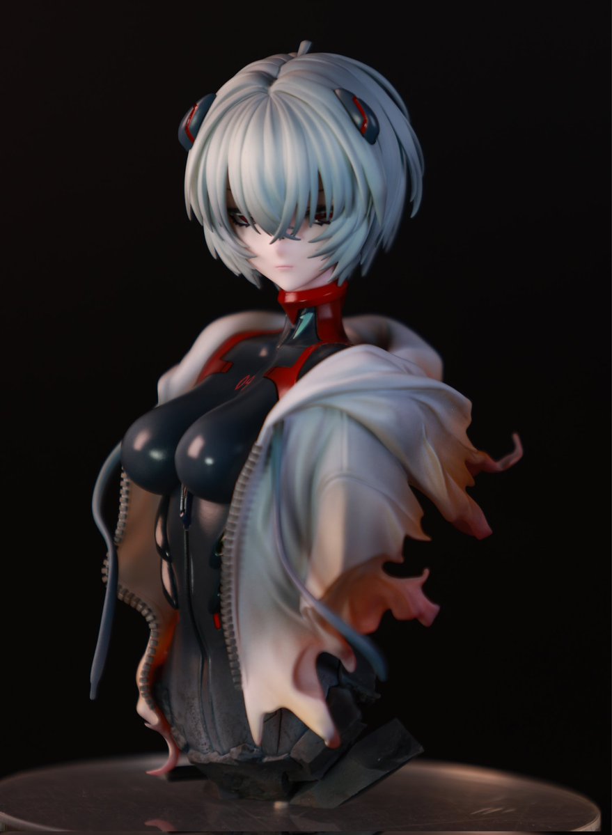 1/4 綾波レイ、代行完成しました。 PussRoda @kancolle0309