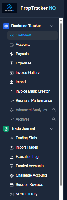 PropTrackerHQ's tweet photo. All this for free on #proptrackerHq 
Free #tradejournal #businesstracker 
#futures #propfirms https://t.co/eUA4AGBKjl
