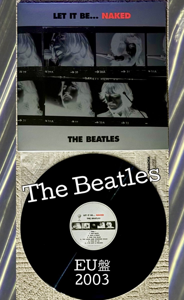 🙇 本日の締めは The Beatles『Let It Be Naked』EU盤2003年