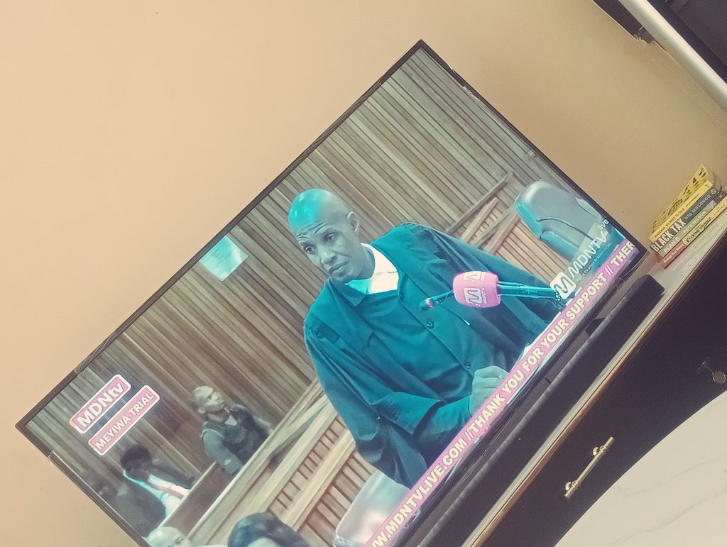 Don’t let <a href="/SABCNews/">SABC News</a> dictate what you’re allowed to hear , switch to <a href="/MDNtvlive/">MDNtv</a> . The public broadcaster is blatantly compromised in the #SenzoMeyiwaTrial coverage. The state couldn’t stomach the embarrassment, so they censored Adv. Mnisi cross examination .

#MadlangaCommision