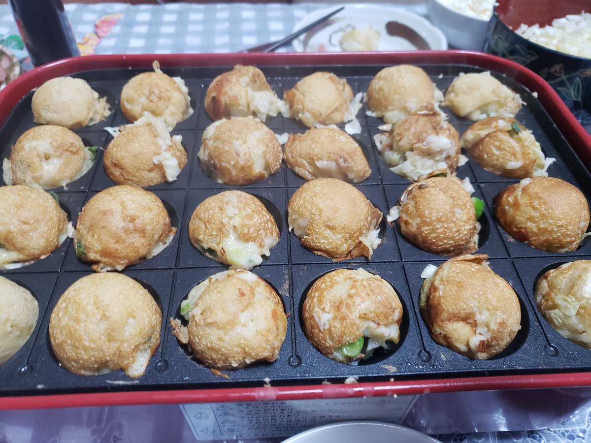 2月19日、Xでたこ焼き投稿が大盛り上がり