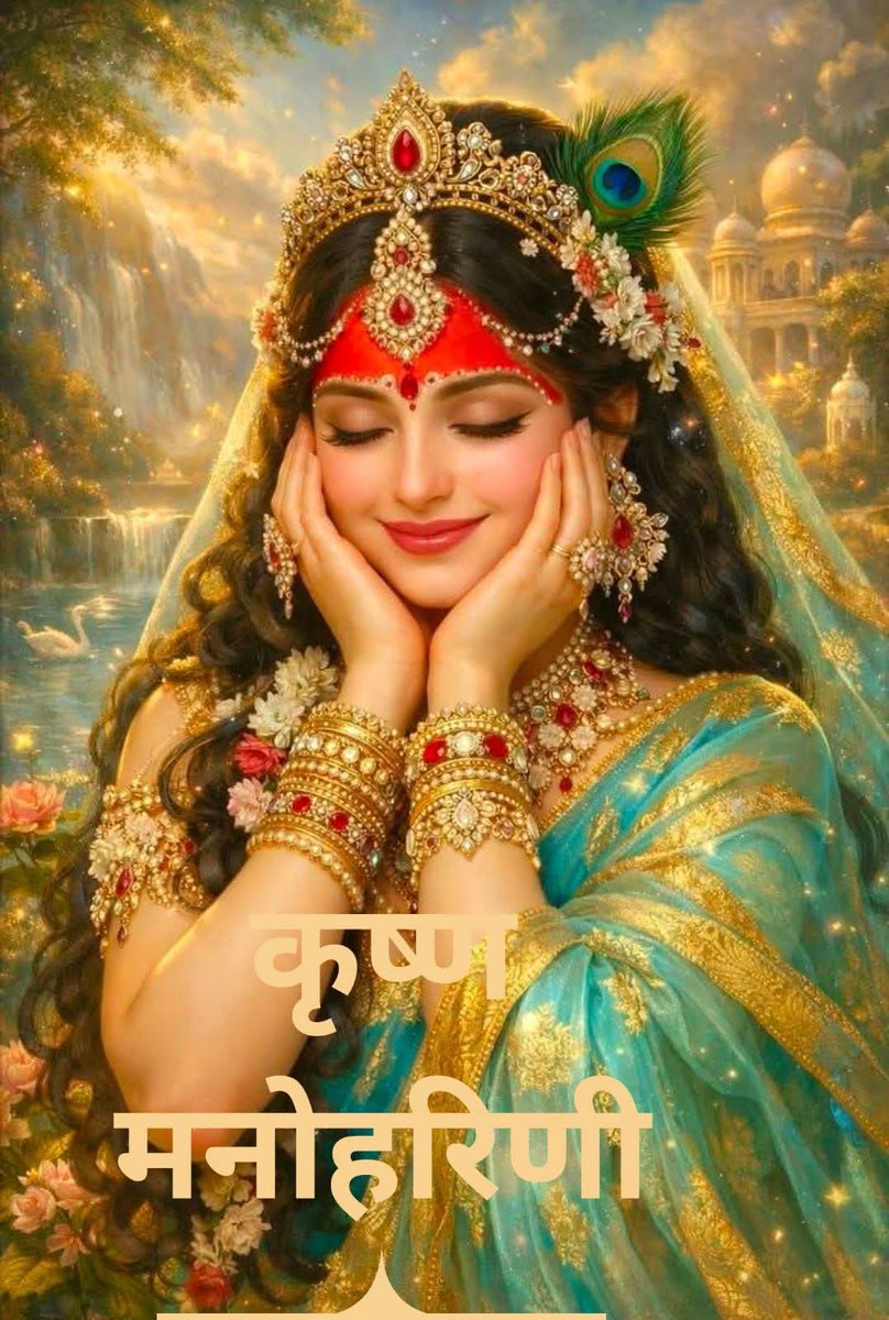 ✨ जो मन को हर ले, वही मनोहरिणी — हमारी राधा रानी।