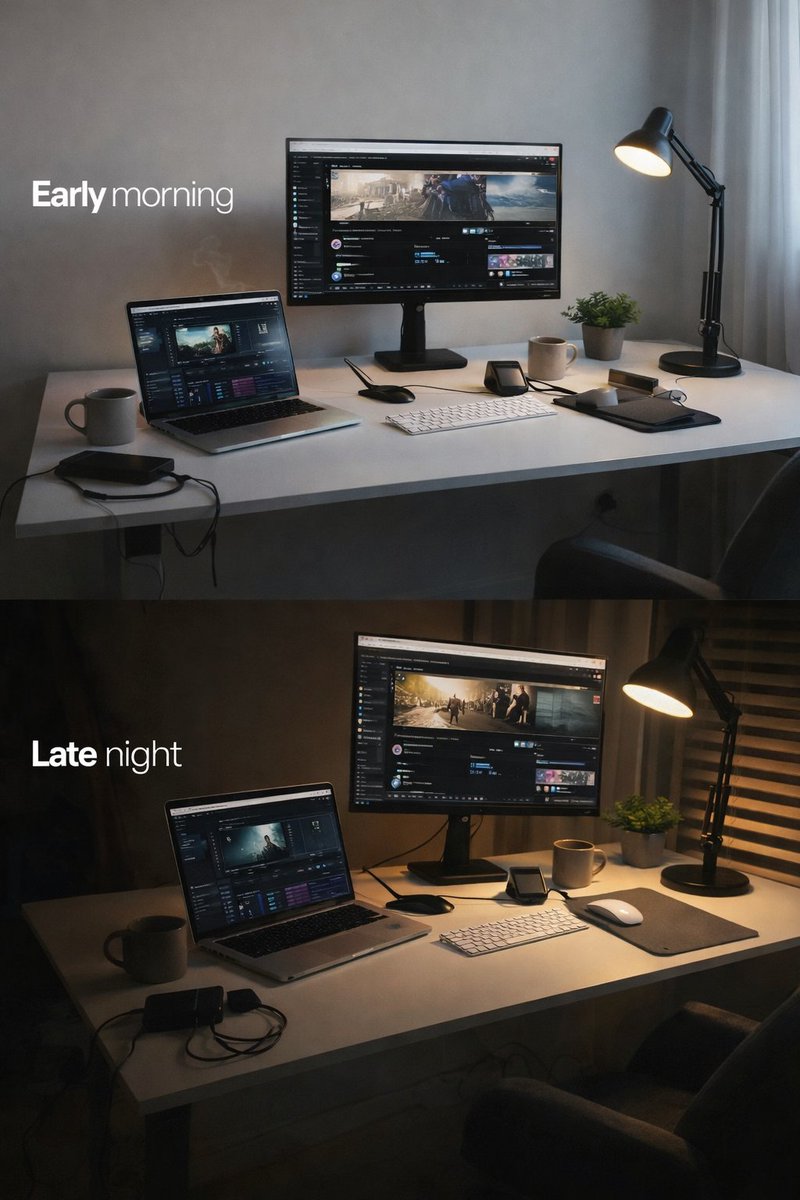 There's just something more calming about controlled night lights