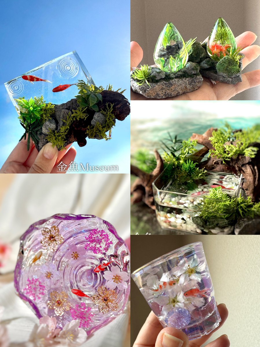 #知名度を上げたいので拡散してください

癒しの金魚作っています🥰