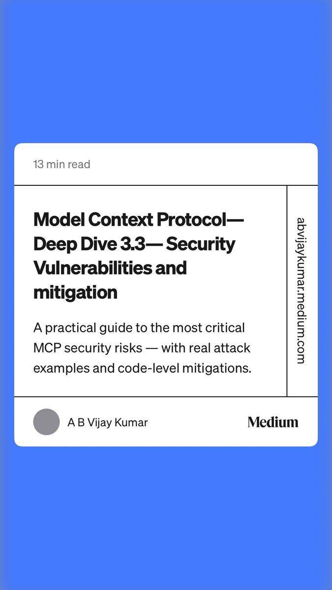 A. B. Vijay Kumar tweet media