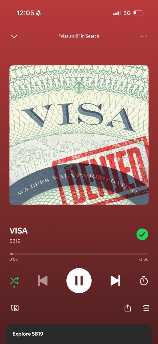 WOW! No passport needed, this song travels straight to your soul. 🔥 

And PABLO?!!! 😅 Why not? 

SB19 VISA MV TRAILER
<a href="/SB19Official/">SB19 Official</a> #SB19 
#SB19VISA #VISA