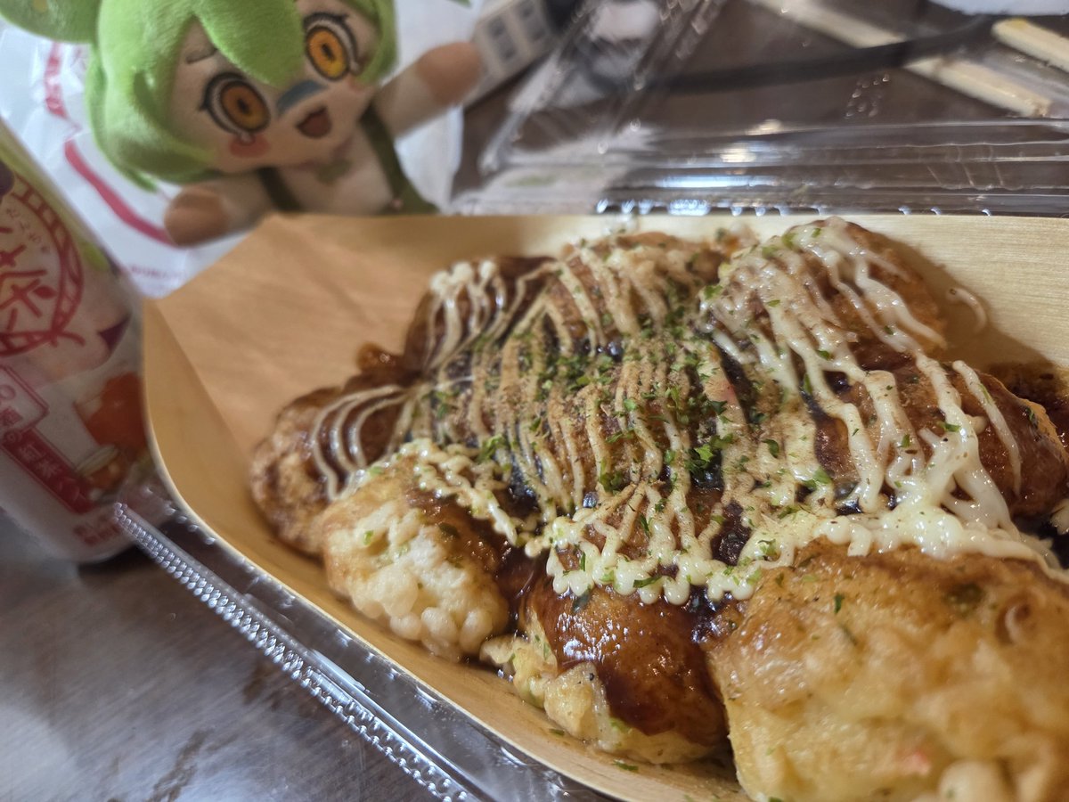 2月19日、Xでたこ焼き投稿が大盛り上がり