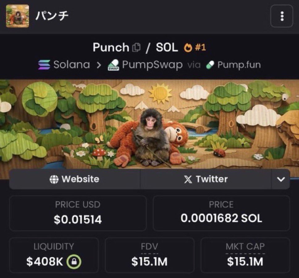 LETS SURPASS $PUNCH!

$DYOR LAUNCH IS IN 7 HOURS 🌕

ONE LAST AIRDROP..

FIRST 500 TO RT &amp; DROP SOL WALLET🚨