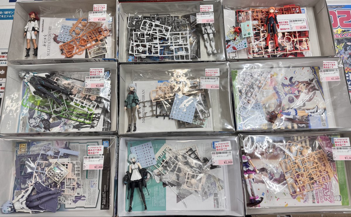 組立済プラモデル】 30MF、美少女プラモなど追加しました！