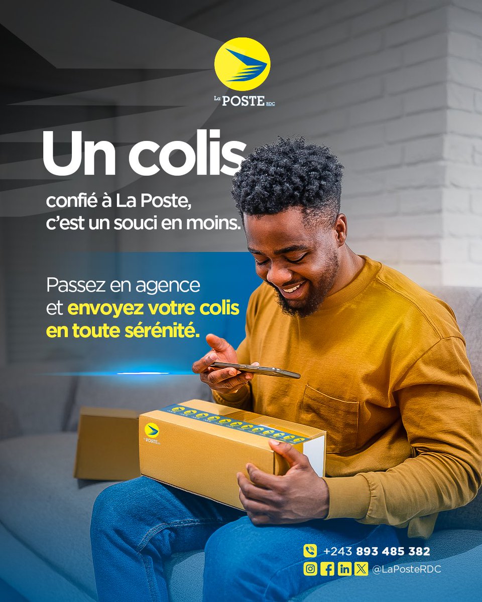 La Poste RDC🇨🇩 tweet media