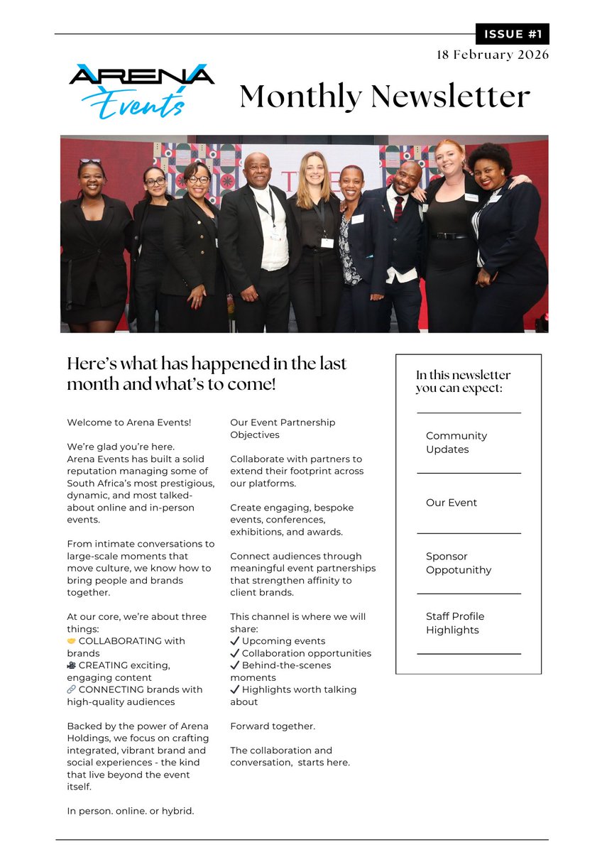 Arena Events tweet media