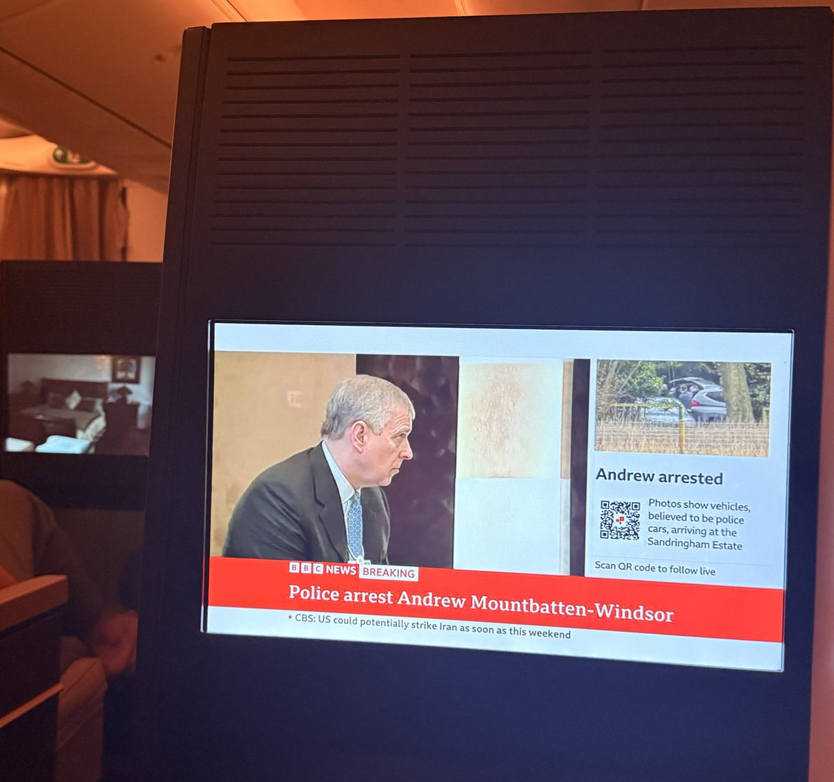 Prince Andrew has just been arrested and Trump should be next.