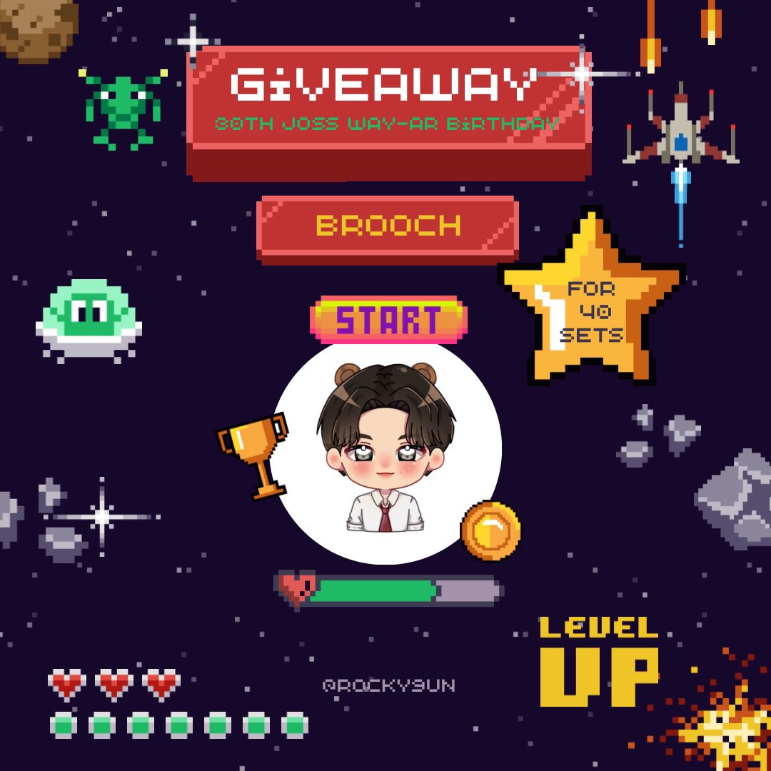 30th JWR Birthday Giveaway 🐻💣

᯽ Brooches / Pins ᯽
For 40 sets . . . !

📆 : 07 - 03 - 2026
📍 : Auditorium, Building 7, Bophit Phimuk Mahamek, Rajamangala University of Technology Krungthep
🕗 : TBA

#30thJOSSBirthdayProject2026 
#JossWayar #จอสเวอาห์