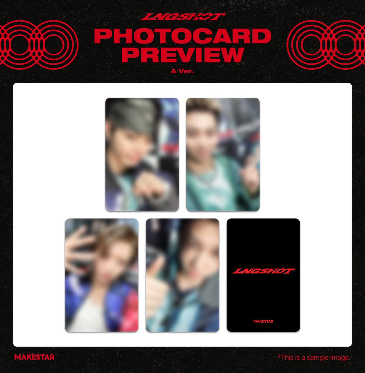 LNGSHOT lngshot ロンシャ 共同購入 makestar mini 特典 トレカ 買取