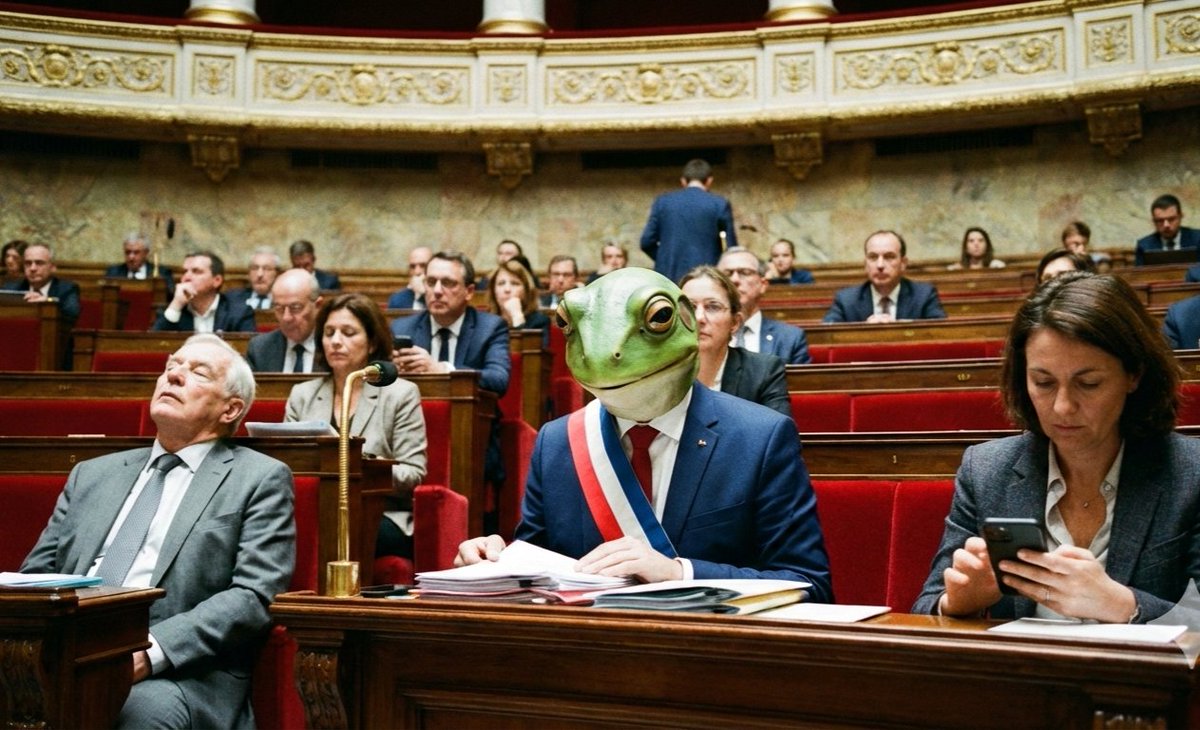 On peut donc bosser à l'Assemblée nationale sous pseudonyme. 
Bon à savoir ça.