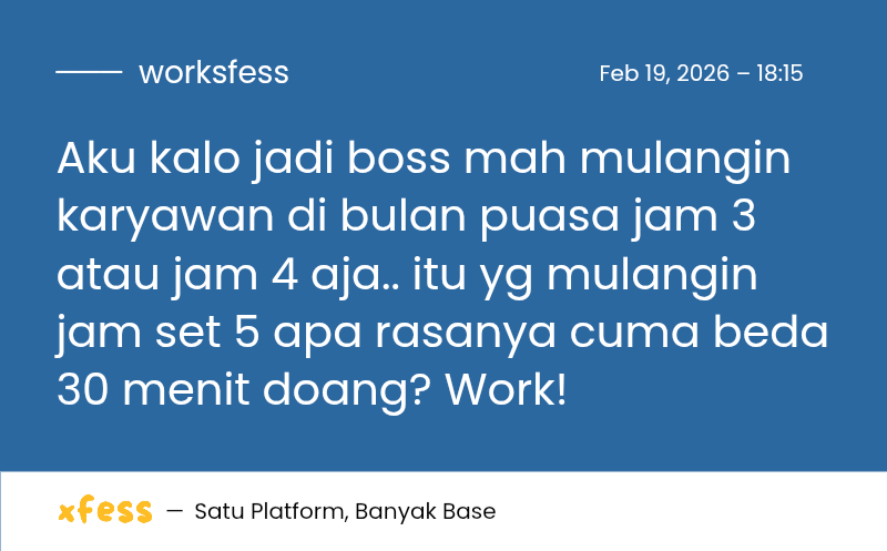 WORK tweet media