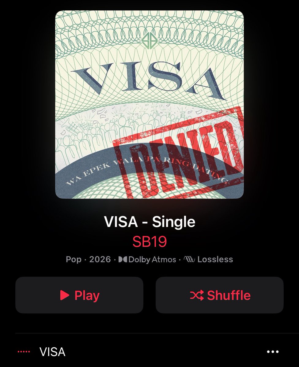 Super catchyy!! 

<a href="/SB19Official/">SB19 Official</a> #SB19
#VISA #SB19VISA